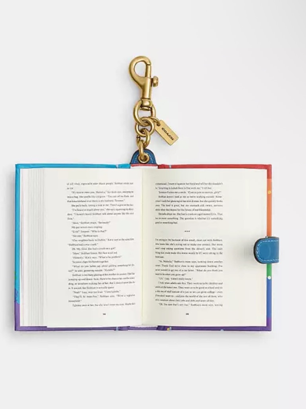 Coach storybook bag charm Friday I’m in love Camryn Garrett pride - Picture 5 of 13